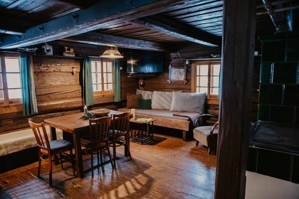 Chalupa u potoka - Jesenick� Roubenka se saunou