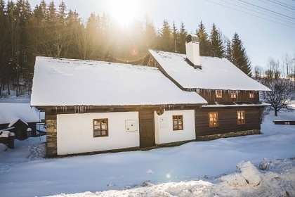 Chalupa u potoka - Jesenick� Roubenka se saunou