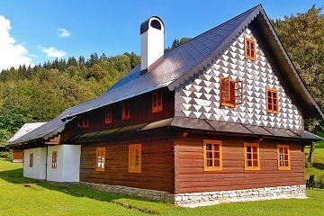 Chalupa u potoka - Jesenick� Roubenka se saunou