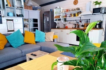 Wellness chata - v�hled do krajiny - Lu�ick� hory