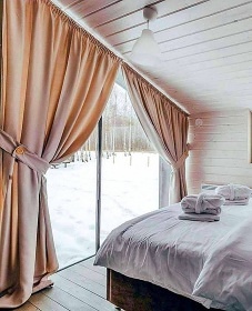 Wellness chata - v�hled do krajiny - Lu�ick� hory