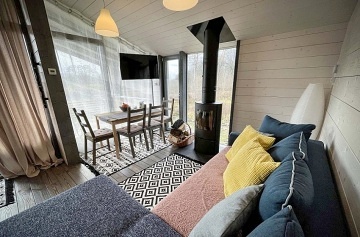 Chata s wellness - v�hledy na Lu�ick� hory