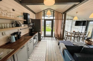 Chata s wellness - výhledy na Lužické hory