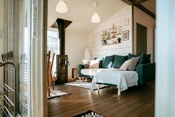 Chata s wellness - v�hledy na Lu�ick� hory