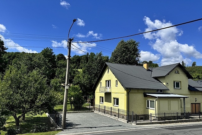 Chalupa Rychlebské hory - Jeseníky - Vápenná