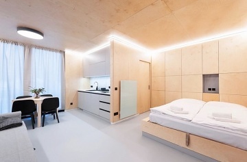 Glampingové domky - Base Camp Medvědín