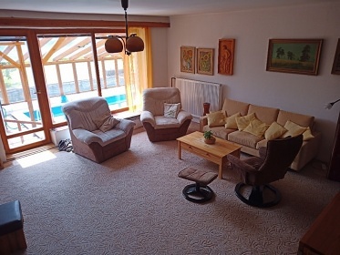 Chalupa baz�n a sauna - Fajnpark Chlumec n. C.