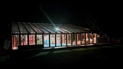 Chalupa baz�n a sauna - Fajnpark Chlumec n. C.