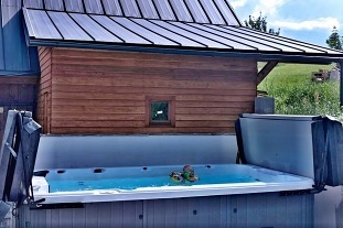 Chalupa bazn a wellness - pehrada Pastviny