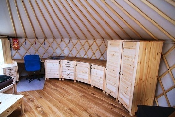Glamping Kozlovec - Jurta Orlick� podh��� - Skuhrov