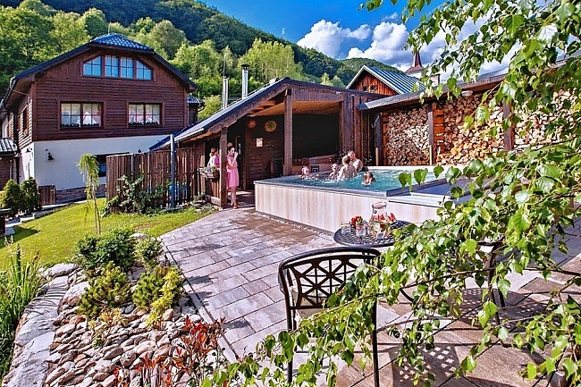 Wellness chata - Nízké Tatry - Bystrianská jeskyně