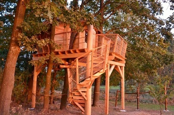 Glamping chata na vod� s wellness - ji�n� �echy