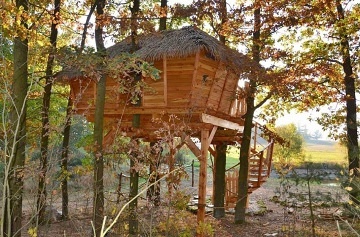 Wellness Treehouse a Srub na vodě - Višňová