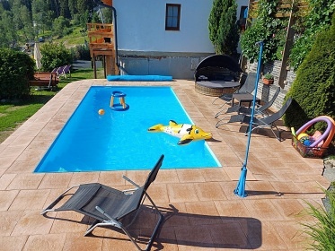 Chalupa s baznem - Karlova Studnka - Mal Morvka