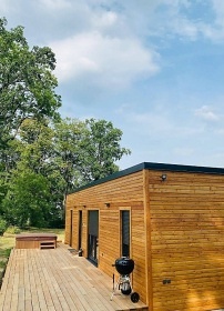 Chata s vivkou - Odersk vrchy - CHKO Pood