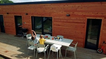 Chata s vivkou - Odersk vrchy - CHKO Pood