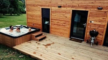 Chata s vivkou - Odersk vrchy - CHKO Pood