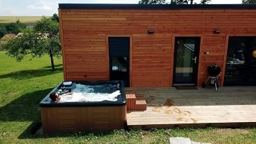 Tošcimra - Glamping Tošovice - vířivka - Odry