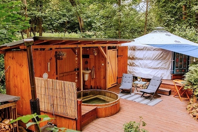 Glamping s wellness - Dv�r Kr�lov� nad Labem