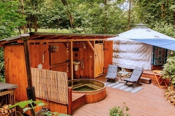 Glamping s wellness - Dv�r Kr�lov� nad Labem
