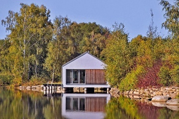 Wellness chata na vodn� hladin� - Vyso�ina