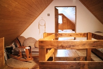 Chalupy Roubená a Zděná - Beskydy - Krásná