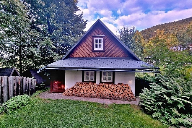 Dvě chalupy Roubenka a Zděná - Lysá hora - Beskydy