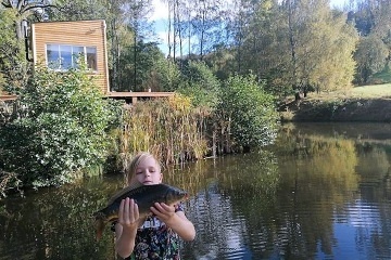 Glamping na samot u rybnka - esk vcarsko