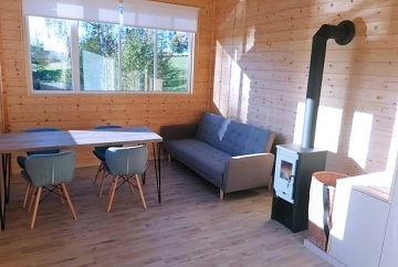 Glamping Mikulovice - Tiny House u rybnka