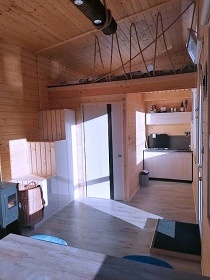 Glamping Mikulovice - Tiny House u rybnka