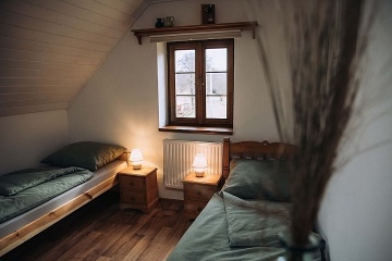 Stylov� chalupa s baz�nem a wellness - Vyso�ina