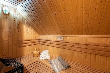 Stylov� chalupa s baz�nem a wellness - Vyso�ina