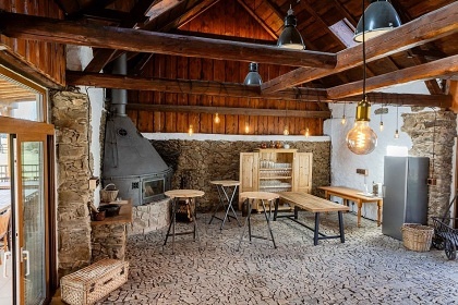 Stylov� chalupa s baz�nem a wellness - Vyso�ina