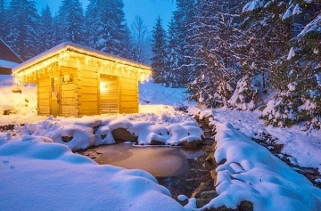 Dv� Roubenky se saunou - Beskydy - Ky�erka