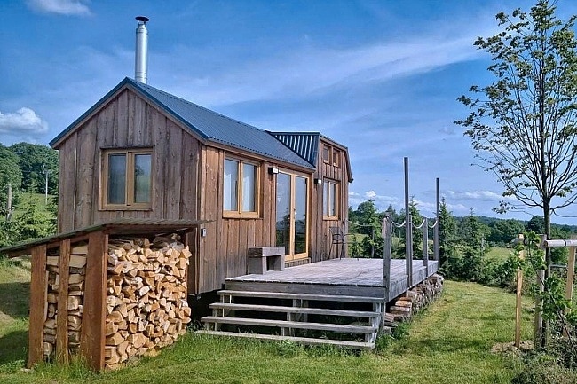 Glamping s úžasným výhledem - Skuhrov nad Bělou