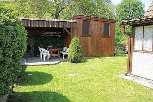 Chata s bazénem - CHKO Novohradské hory