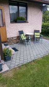 Chata s baz�nem - CHKO Novohradsk� hory