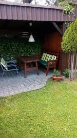 Chata s baz�nem - CHKO Novohradsk� hory