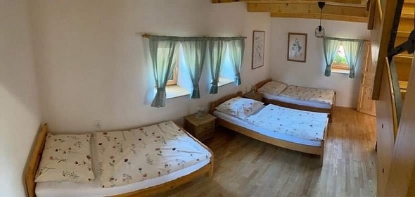 Jiho�esk� chalupa pro rodiny s d�tmi - T�borsko