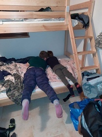 Chalupa s baz�nem - hrad Lipnice nad S�zavou