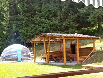 Chata Orlík Dolní Morava - vířivka,sauna