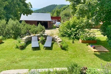 Rodinn� chata se saunou - Kru�n� hory - Bo�� Dar