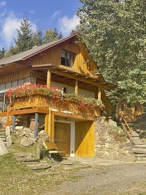 Rodinn� chata se saunou - Kru�n� hory - Bo�� Dar