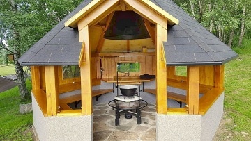 Rodinn� chata se saunou - Kru�n� hory - Bo�� Dar