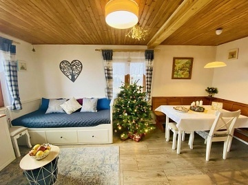 Rodinn� chata se saunou - Kru�n� hory - Bo�� Dar