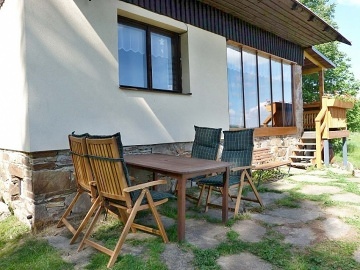 Rodinn� chata se saunou - Kru�n� hory - Bo�� Dar