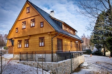 Luxusní Roubenka - vnitřní bazén - Domašov