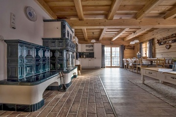 Luxusní Roubenka - vnitřní bazén - Domašov