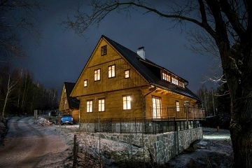Roubenka u sjezdovky - Filipovice - Jeseníky