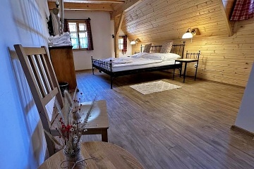 Luxusní Roubenka - vnitřní bazén - Domašov